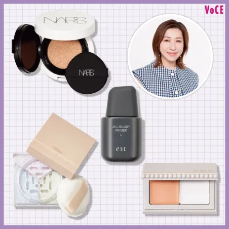 VOCEウェブサイトにて、『お悩みを解決する【隙なしさらすべ肌】レシピ！人気ヘアメイク【長井かおり】がレッスン』が公開されました。