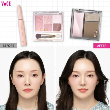 VOCEウェブサイトにて、小澤桜がメイク解説する、自撮りと他撮りの顔が違いすぎる！【ギャザー顔】を解消する余白埋めメイクテク完全解説が、公開されました。